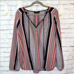 Sanctuary by Anthropologie Long sleeve peasant top